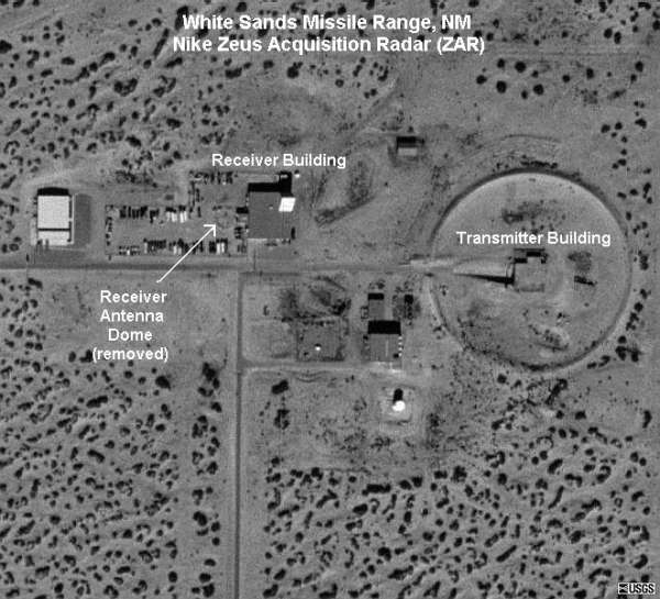 Aerial Images of White Sands Missile Range ZAR Site, NM