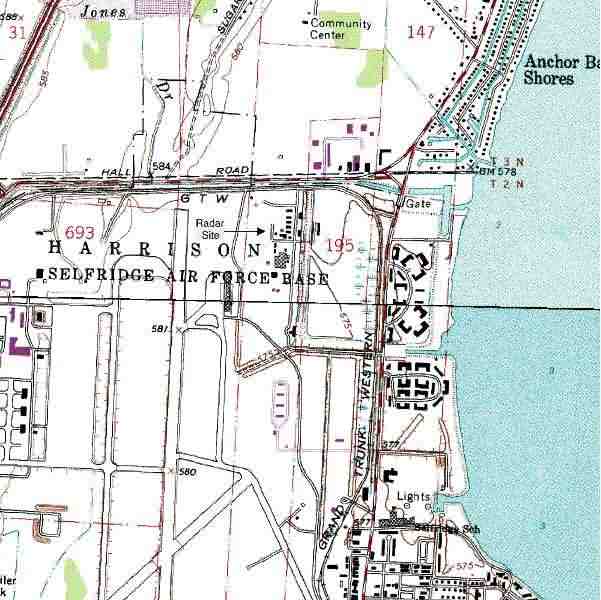 Aerial Images of Selfridge AFB, MI