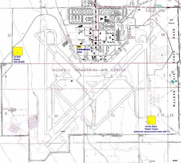 Aerial Images of Walker AFB, NM