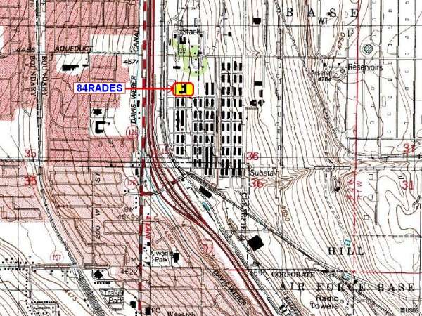 Map Of Hill Afb