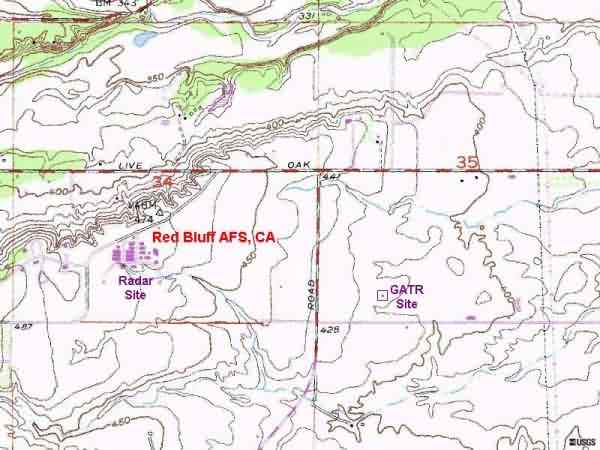 Aerial Images of Red Bluff AFS, CA