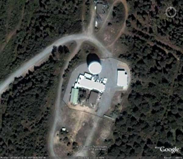 Aerial Images of Mica Peak AFS, WA