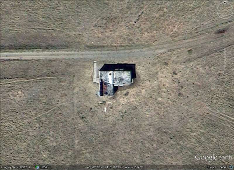 Aerial Images of Browning, MT