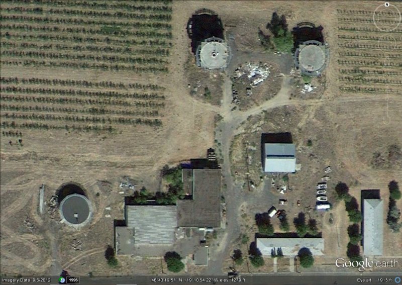 Aerial Images of Othello AFS, WA