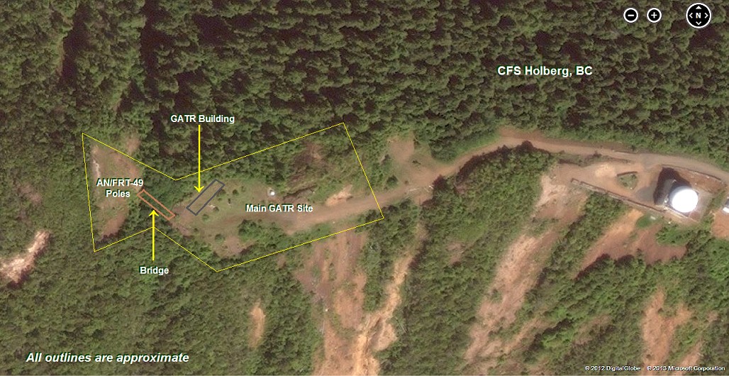 Aerial Images of Holberg AS, BC, CN